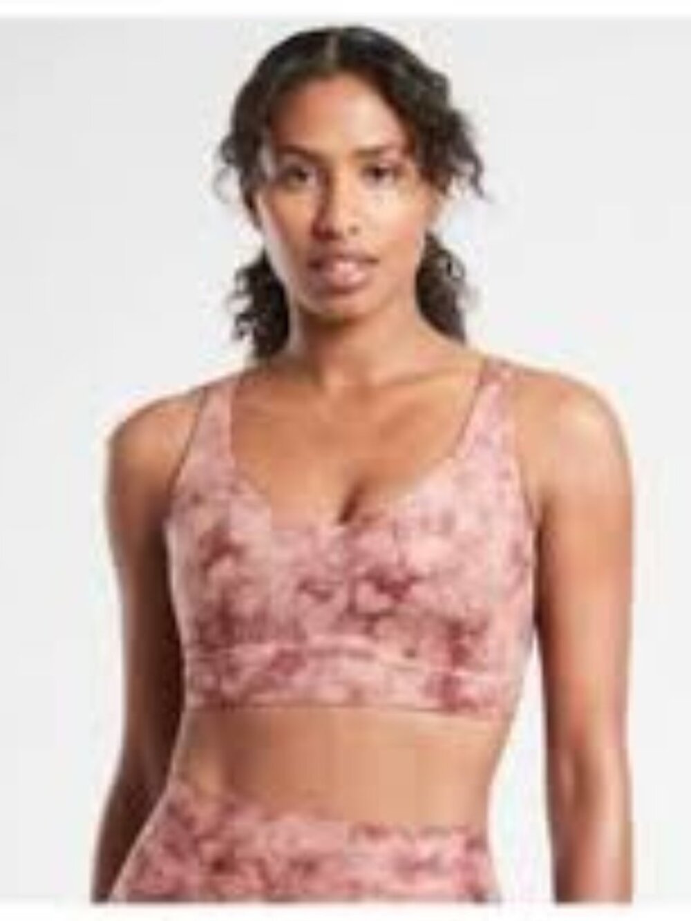 Athleta Solace Printed Sports Bra